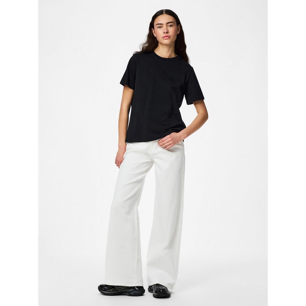 Pieces Ria Solid Tee